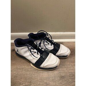Nike Jordan Men's Basketball Shoes Size 13 White & Navy Blue